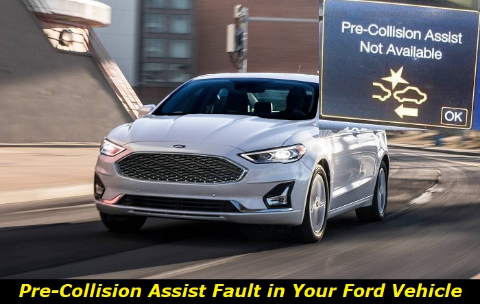 pre-collision assist fault ford